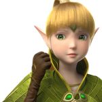  3d animated animated_gif blonde_hair dragon_nest elf green_eyes liya_(dragon_nest) 