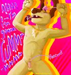  2018 alternate_version_at_source anthro balls canine cub cupids_arrow digital_media_(artwork) dog drugs erection floppy_ears flopsy fur holidays male mammal nipples nude open_mouth penis simple_background skittleytwix smile solo tongue valentine&#039;s_day young 