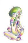  2013 anal anal_penetration cum dildo gardevoir hauntzor looking_at_viewer looking_back male multicolored_eyes nintendo penetration penis pok&eacute;mon pok&eacute;mon_(species) rainbow_eyes sex_toy video_games 