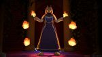  3d_(artwork) absurd_res anthro boss_monster breasts clothed clothing digital_media_(artwork) female fire hi_res looking_at_viewer monster signature solo toriel undertale video_games yamimarik1994 