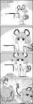  ? animal_ears basket carrying comic commentary_request dowsing_rod dugtrio emphasis_lines gen_1_pokemon greyscale highres holding monochrome mouse_ears mouse_tail nazrin pokemon pokemon_(creature) smile tail tani_takeshi touhou translation_request yukkuri_shiteitte_ne 