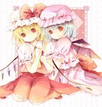  bad_id bad_pixiv_id flandre_scarlet ichitaro multiple_girls remilia_scarlet siblings sisters smile touhou 