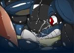  2016 3_toes 4_fingers anthro balls black_nose black_penis canine chest_spike cum cum_everywhere cum_on_penis digital_drawing_(artwork) digital_media_(artwork) drgnalexia erection eyes_closed fur hindpaw inflatable inflation lucario male mammal markings masturbation messy neckerchief nintendo nude open_mouth paws penile_masturbation penis pok&eacute;mon pok&eacute;mon_(species) red_eyes rubber sex_doll sex_toy shadow shiny smile solo spikes striped_fur stripes sweat toes video_games white_fur 