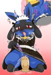  anthro anus butt canine close-up clothed clothing clothing_lift cum cum_in_pussy cum_inside dildo dildo_sitting dress dress_lift fangs female fur hand_on_butt headgear kageyama kemono long_ears looking_down lucario maid_uniform male male/female mammal mostly_nude nintendo nude open_mouth orgasm penetration penis pok&eacute;mon pok&eacute;mon_(species) presenting presenting_anus presenting_hindquarters presenting_pussy pussy pussy_juice red_eyes sex sex_toy sharp_teeth sitting solo spikes sweat teeth tongue uniform vaginal vaginal_penetration video_games 