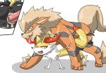  all_fours anus arcanine braixen canine doggystyle duo female feral from_behind_position male male/female mammal nintendo penis pok&eacute;mon pok&eacute;mon_(species) sex sya tongue video_games 