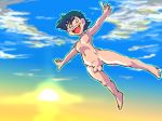  1boy male_focus nude penis pokemon pokemon_(anime) satoshi_(pokemon) testicles 