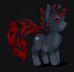  2012 computer fan_character female grey_background hexxy my_little_pony red_eyes simple_background 