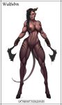  areola armor axe blood breasts broken_horn cleavage clothed clothing demon female horn humanoid lucien melee_weapon nipples nude piercing pussy solo unconvincing_armor weapon 