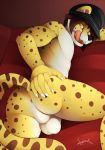  5_fingers adrital anus balls butt cheetah domination feline male mammal nude scar solo spinal22 tongue 
