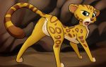  2018 anus butt cheetah disney feline female feral fuli fur mammal pussy smitty_g teeth the_lion_guard the_lion_king tongue 