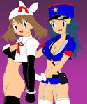  cosplay dawn may nintendo officer_jenny pokemon team_rocket 