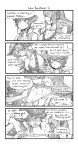 4koma absurdres blush breasts camilla_(fire_emblem_if) comic commentary english fire_emblem fire_emblem_heroes fire_emblem_if gebyy-terar greyscale hair_over_one_eye highres hinoka_(fire_emblem_if) japanese_clothes kimono large_breasts long_hair monochrome multiple_girls navel open_mouth sex short_hair smile yuri 