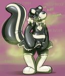  2017 animate_inanimate anthro bulge clothing costume digital_drawing_(artwork) digital_media_(artwork) drone english_text fart fart_fetish gas gas_mask hi_res maid_uniform male mammal mask redflare500 rubber shiny simple_background skunk solo standing stripes text uniform 