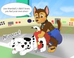  better_version_at_source canine chase_(paw_patrol) diaper dog mammal marshall_(paw_patrol) paw_patrol 