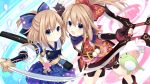  choujigen_game_neptune four_goddesses_online:_cyber_dimension_neptune game_cg japanese_clothes possible_duplicate ram_(choujigen_game_neptune) rom_(choujigen_game_neptune) sword tsunako weapon 