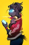  black_fur clairen feline female fur mammal panther queervanire rivals_of_aether solo video_games 