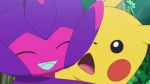  animated animated_gif pikachu poipole pokemon pokemon_sm pokemon_sm_(anime) 