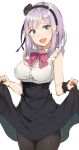  dagashi_kashi pantyhose rurikoma shidare_hotaru skirt_lift 