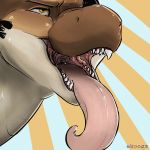  dragon male malfaren open_mouth orcuga scalie solo teeth tongue tongue_out 