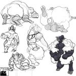  all_fours animal_genitalia anthro backsack balls big_balls big_muscles big_pecs black_skin caprine curved_horns feral fully_sheathed fur hooves horn huge_balls hyper hyper_balls hyper_sheath male mammal muscular partially_sheathed pecs penis penis_tip sheath sheep slightly_chubby thick_thighs white_fur xatanlion 