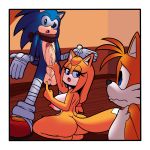  big_breasts big_penis breasts canine dreamcastzx1 edit female fox hedgehog huge_penis male mammal miles_prower mintyskin penis sonic_(series) sonic_boom sonic_the_hedgehog zooey_the_fox 