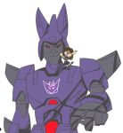  carrot_kingdom cat_ears_(disambiguation) clothing cyclonus decepticon eyewear feline glasses jinny maid_uniform mammal maomaogames transformers uniform 