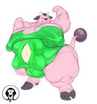  belly_window big_breasts big_nipples bovine breasts camel_toe clothing female horn huge_breasts looking_at_viewer mammal miltank muscular muscular_female navel nintendo nipples pok&eacute;mon pok&eacute;mon_(species) stretched_clothing swimsuit teats thick_thighs udders video_games xatanlion 