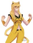  alpha_channel animal_humanoid cat_humanoid clothed clothing feline female flexing furrypuddingthegreat hair humanoid looking_at_viewer makeup mammal mascara simple_background smile solo standing transparent_background 