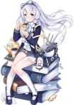  &gt;_&lt; :t argyle argyle_legwear azur_lane bag bangs belfast_(azur_lane) bird blue_footwear blue_hairband blue_jacket blue_neckwear book bookmark bow braid character_doll chick closed_mouth coffee_cup collared_shirt cup disposable_cup duffel_bag edinburgh_(azur_lane) eyebrows_visible_through_hair food french_fries full_body glasses gold gold_bar grey_skirt hair_bow hairband jacket jacknavy kneehighs long_hair machinery mary_janes necktie newspaper official_art open_clothes open_jacket oversized_object paper plaid plaid_skirt round_eyewear school_uniform shirt shoes silver-framed_eyewear silver_eyes silver_hair sitting skirt solo tachi-e transparent_background turret twin_braids white_bow white_legwear white_shirt 