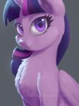  2017 equine feathered_wings feathers female feral friendship_is_magic fur hair horn looking_at_viewer mammal my_little_pony purple_fur raikoh-illust simple_background smile solo twilight_sparkle_(mlp) winged_unicorn wings 