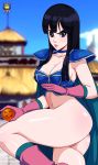  1girl ass breasts chi-chi_(dragon_ball) dragon_ball dragonball_z kyoffie12 pussy 