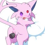  2018 anus blush breath butt disembodied_penis duo eeveelution espeon female female_focus feral hi_res konzaburou looking_at_viewer looking_back male male/female male_penetrating nintendo open_mouth penetration penis pok&eacute;mon pok&eacute;mon_(species) pussy rear_view saliva sex solo_focus vaginal vaginal_penetration video_games 