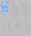  2018 animal_crossing anthro anthrofied apron bent_over big_breasts big_butt blue&#039;s_clues blue_(blue&#039;s_clues) breasts butt camel_toe canine cleavage clothed clothing cutie_mark dog earth_pony english_text equine female friendship_is_magic hand_on_hip hedgehog hi_res horse lagomorph looking_back mammal mario_bros monochrome multiple_images my_little_pony naked_apron navel nintendo one_eye_closed open_mouth pinkie_pie_(mlp) pony purple_yoshi_draws pussy rabbit ruby_(animal_crossing) sable_able smile text video_games yoshi 