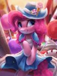  2018 absurd_res clothed clothing earth_pony equine eyelashes female friendship_is_magic hair hat hi_res horse mammal my_little_pony pinkie_pie_(mlp) pony smil3 solo vanillaghosties 