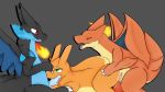  blackened_stew charizard eyes_closed fellatio female fire from_behind_position green_eyes group group_sex koalcleaver male mega_charizard mega_charizard_x mega_charizard_y mega_evolution nintendo oral penetration pok&eacute;mon pok&eacute;mon_(species) raised_tail red_eyes sex spitroast threesome vaginal video_games 