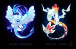  2014 altaria alternate_species ambiguous_gender avian blue_eyes cat-meff dragon dragonair duo feathered_wings feathers feral fish fusion goldeen marine milotic nintendo pok&eacute;mon pok&eacute;mon_(species) pok&eacute;mon_fusion scalie sea_serpent syntheticimagination video_games wings 