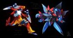  2014 alternate_species ambiguous_gender avian bird blaziken cat-meff claws dragon duo feral fusion garchomp hydreigon mega_evolution mega_scizor multi_head nintendo pok&eacute;mon pok&eacute;mon_(species) scalie syntheticimagination talons video_games 