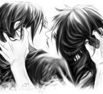  2boys kissing multiple_boys naruto uchiha_itachi uchiha_madara yaoi 