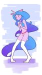 2023 9:16 anthro anthrofied artist_name blue_hair blue_tail bodily_fluids clothed clothing crop_top digital_drawing_(artwork) digital_media_(artwork) equid equine exagono16 female fur hair hasbro heart_pattern heart_pattern_panties hi_res horn izzy_moonbow_(mlp) long_hair long_socks long_tail mammal mlp_g5 multicolored_hair my_little_pony navel panties pink_eyes purple_body purple_fur purple_hair purple_tail shirt signature simple_background skimpy solo tail tears topwear two_tone_hair two_tone_tail underwear unicorn