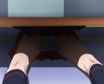  ass black_socks happinesscharge_precure! haruyama_kazunori kneepits legs panties pleated_skirt precure school_uniform shirayuki_hime skirt socks underwear upskirt white_panties 