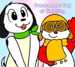  anthro canine dalmatian dog duo english_text eyewear goggles hat kiwi_(nishi) mammal nishi ready_panda scarf text 