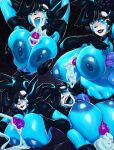 2024 5_fingers absurd_res after_sex alien areola bedroom_eyes big_breasts big_penis black_hair black_lipstick black_nose blue_body blue_sclera bodily_fluids breast_grab breast_play breasts cosmic_background cum cum_drip cum_on_body cum_on_breasts cum_on_ground cum_on_penis cum_on_self cumshot curvy_figure digital_drawing_(artwork) digital_media_(artwork) dripping duo ejaculation erection fan_character female fingers genital_fluids genitals glans glistening glistening_body glistening_breasts glistening_genitalia glistening_glans glistening_penis glistening_tongue hair hand_on_breast hb-viper hi_res hub-chan_(hb-viper) huge_breasts humanoid humanoid_genitalia humanoid_penis lipstick looking_at_viewer makeup male male/female multicolored_body multicolored_penis multiple_images narrowed_eyes not_furry not_furry_focus nude open_mouth orgasm penis seductive sex smile space space_background starscape teeth teletubby titfuck tongue tongue_out unusual_bodily_fluids unusual_cum unusual_genital_fluids vein veiny_penis voluptuous