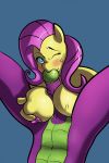  aged_up anthro big_breasts big_penis breasts female fluttershy_(mlp) friendship_is_magic leviathan103 my_little_pony oral penis sex spike_(mlp) titfuck 