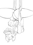  2017 anthro anthrofied butt equine female friendship_is_magic horse jrvanesbroek mammal my_little_pony pony solo suspension trapeze_star_(mlp) upside_down 