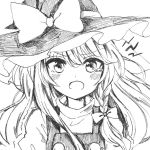  :d angry blush bow braid d: graphite_(medium) greyscale hat hat_bow kirisame_marisa long_hair looking_at_viewer monochrome open_mouth puffy_short_sleeves puffy_sleeves short_sleeves side_braid single_braid sketch smile solo tears touhou traditional_media trembling turtleneck v-shaped_eyebrows very_long_hair vest wavy_hair witch_hat yururi_nano 