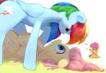 dulldi equid equine female feral fluttershy_(mlp) friendship_is_magic hasbro hi_res horse mammal my_little_pony rainbow_dash_(mlp) scootaloo_(mlp)