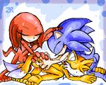  knuckles_the_echidna sonic_team sonic_the_hedgehog tails zr 