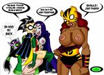  cheshire dc dcau marker pantha raven robin teen_titans 