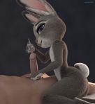  3d_(artwork) adamb/fluffy anthro blender_(software) butt digital_media_(artwork) disney duo erection faceless_male female fur human human_on_anthro interspecies judy_hopps kneeling lagomorph lying male male/female mammal multicolored_fur penetration purple_eyes rabbit simple_background two_tone_fur urethral urethral_penetration zootopia 