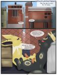  animal_genitalia animal_penis aroused canine_penis comic eeveelution erection horny_(disambiguation) jolteon male male/male moan nintendo penis pok&eacute;mon pok&eacute;mon_(species) umbreon video_games watt xxgato yami 